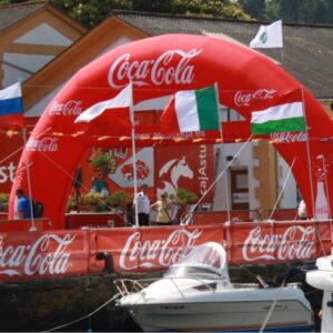 Arco De Meta Hinchable Coca-Cola