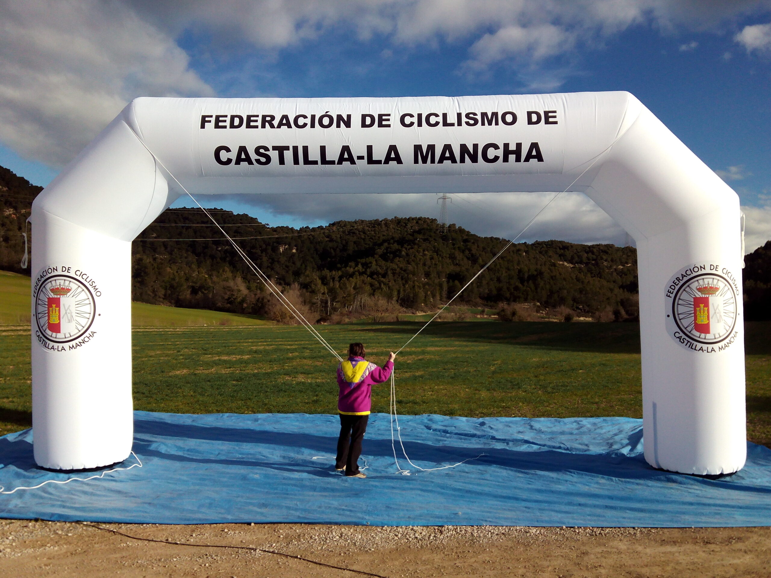 Arcs De Meta De La Federació De Ciclisme De Castilla La Manxa