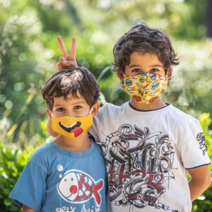 KREA VISUAL COMPANY – MASCARILLA HIGIENICA REUTILIZABLE INFANTIL BOOM 2